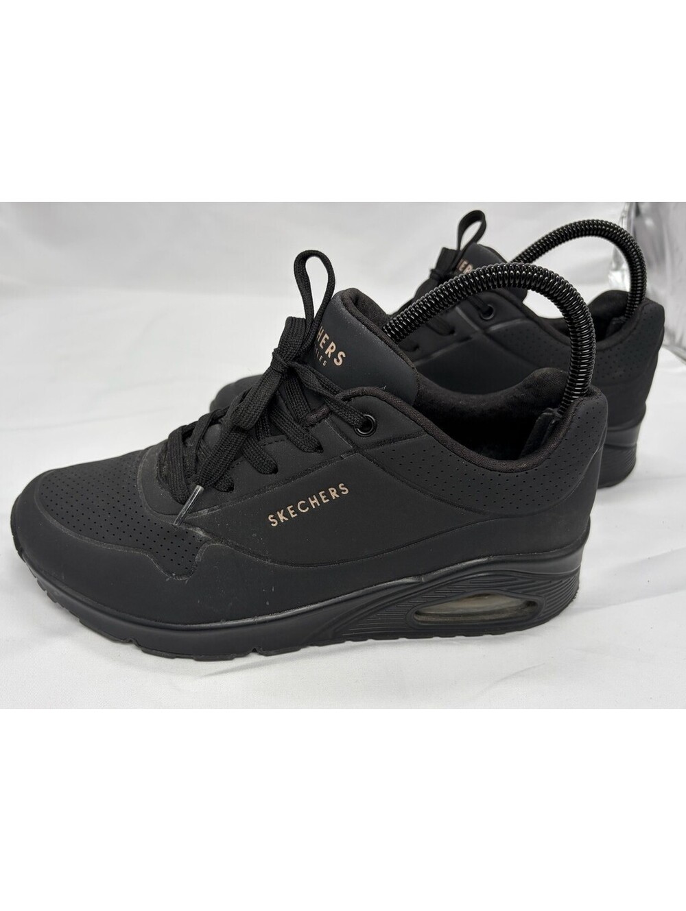 Skechers Uno Stand On Air  Women’s Sneakers Black Size 8/ 73690
